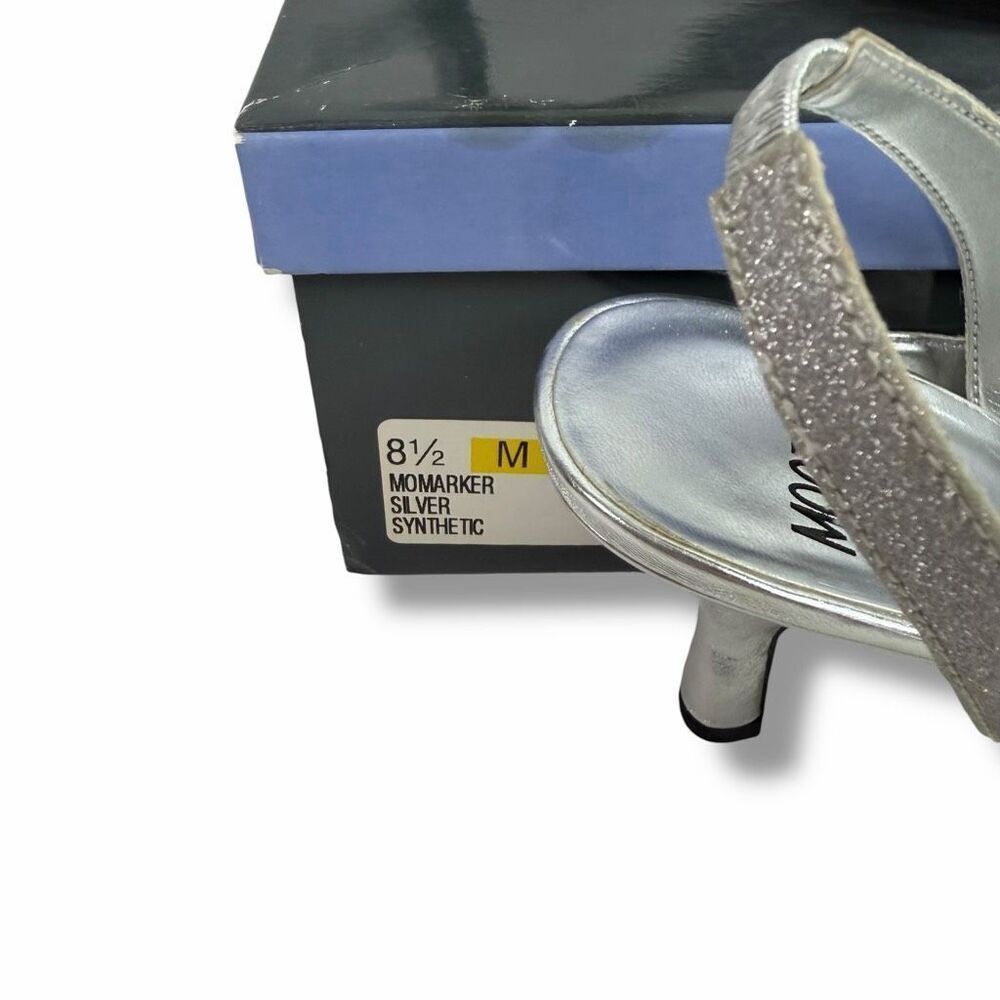 Mootsie Tootsies MoMarker Silver Sandal size 8.5 - Picture 5 of 7